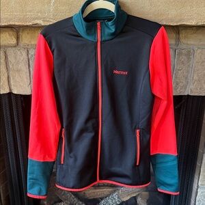 Marmot Full zip light weight Ski Jacket mid Layer. Medium